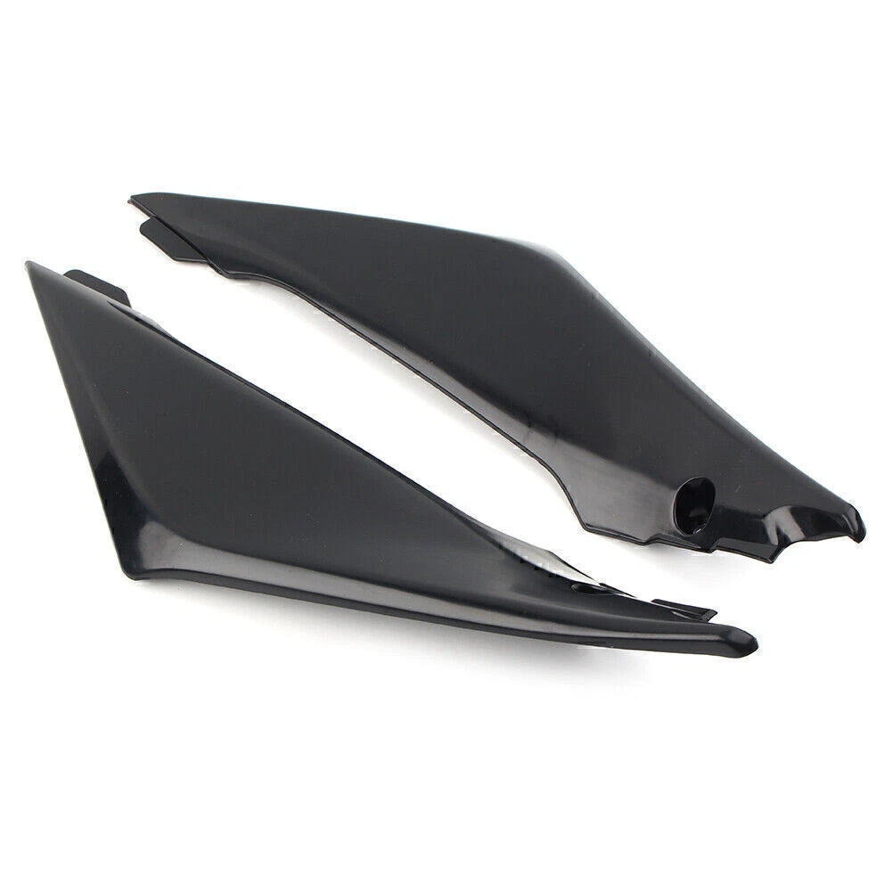2x Gas Tank Side Cover Panel Fairing Pair For Suzuki GSXR 1000 2005 2006 Black
