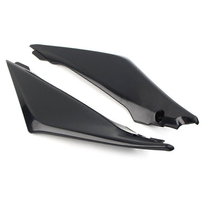 2x Gas Tank Side Cover Panel Fairing Pair For Suzuki GSXR 1000 2005 2006 Black