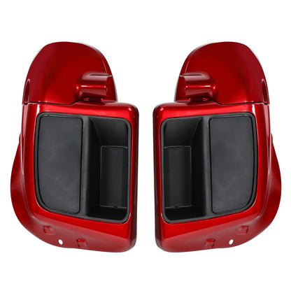 Vented Lower Fairing & Speaker Pod Fit For Harley Street Glide 14-24 Wicked Red