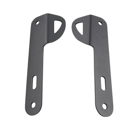 Pair Front Teardrop Tie-Down Brackets Mount For Harley Touring Street Glide FLTR