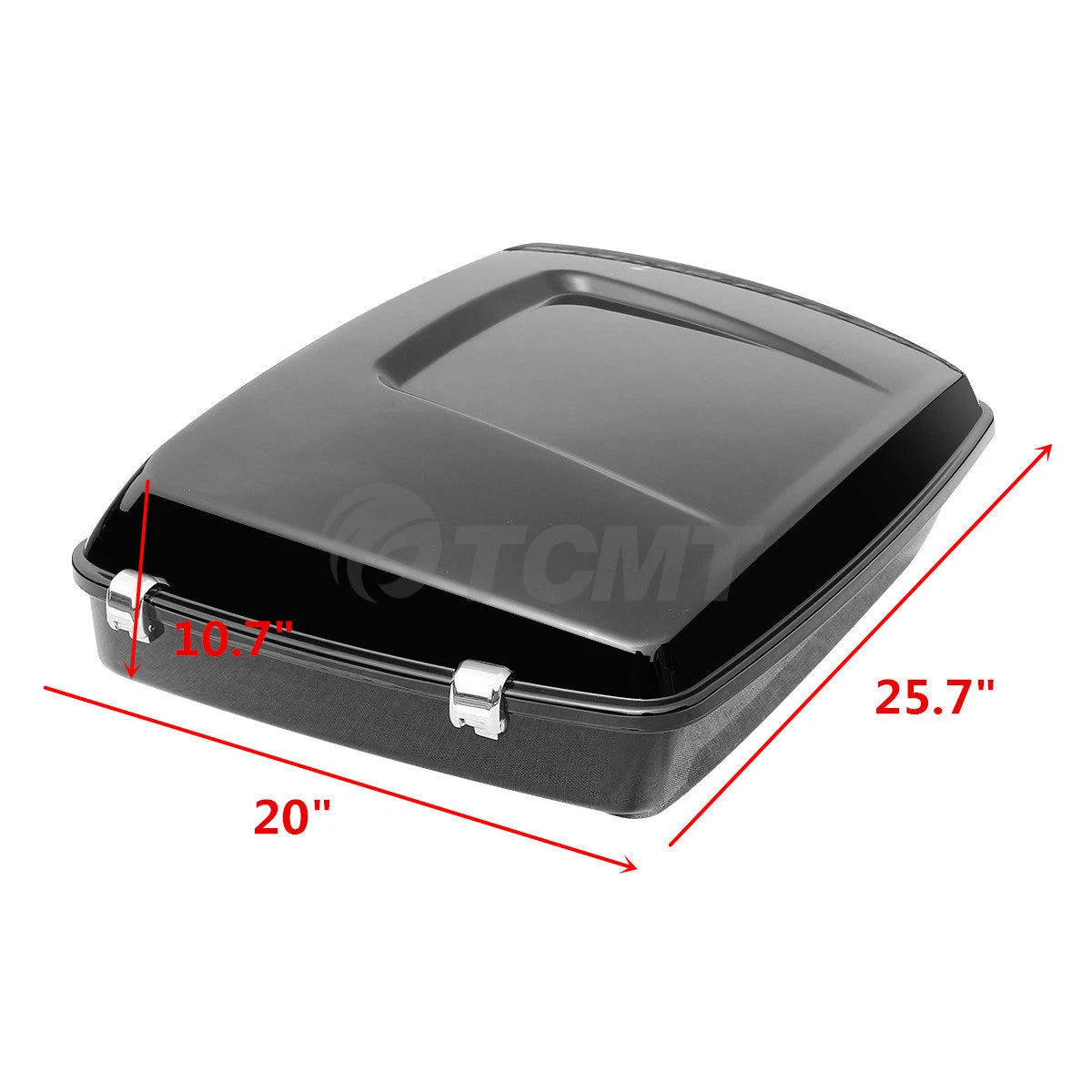 Chopped Trunk Pad Mount Rack Plate Fit For Harley Street Electra Glide 2009-2013