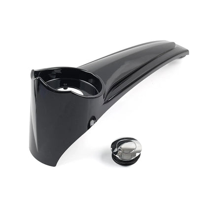 Stretched Dash Panel+Gas Tank Cap Cover For Harley Electra Street Glide 86-2007