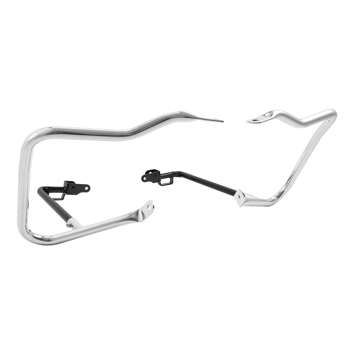 Saddlebag Bracket Guard Crash Bar For Harley Touring CVO Street Road Glide 23-Up