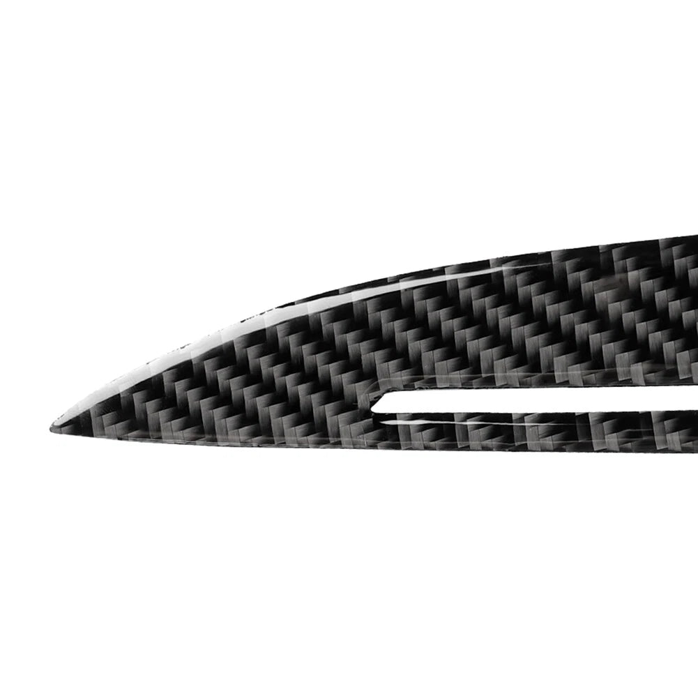 Car Headlight Eyebrows Eyelids Cover Trim For BMW 5 Series F10 Sedan 2014-2016