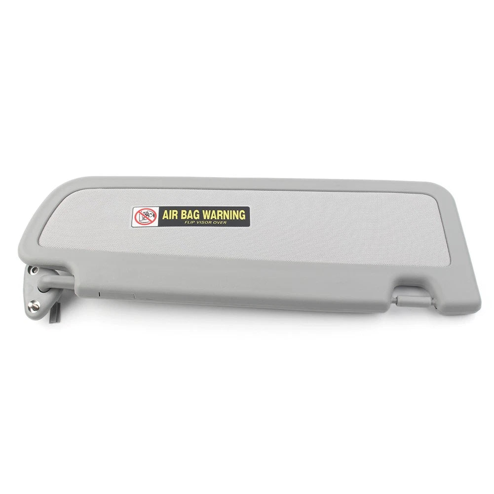 Left Side Sun Visor For Honda Civic EX LX Sedan SI Coupe 2006-2011 Gray Mirror