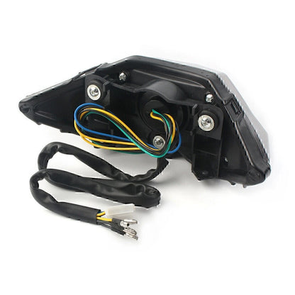 LED Brake Tail Light Rear Turn Signal Lamp For Kawasaki Ninja 250R 300 2013-17