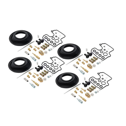 4 Sets Carburetor Carb Repair Rebuild Kits Gasket For Yamaha YZF-R1 1998-2001