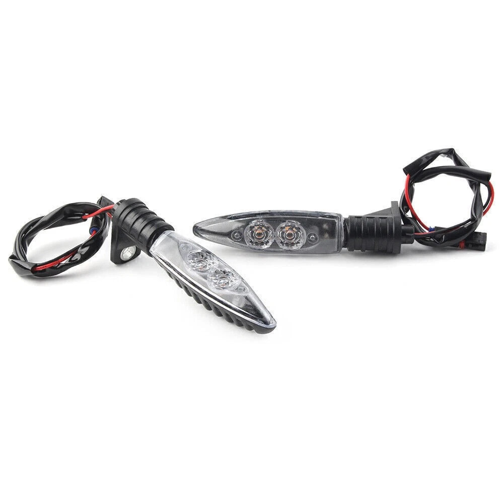 Front LED Turn Signal Indicator Light Clear Lens Fit BMW HP4 S1000R S1000RR ab