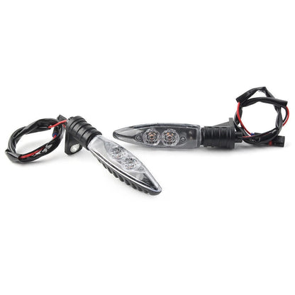 Front LED Turn Signal Indicator Light Clear Lens Fit BMW HP4 S1000R S1000RR ab