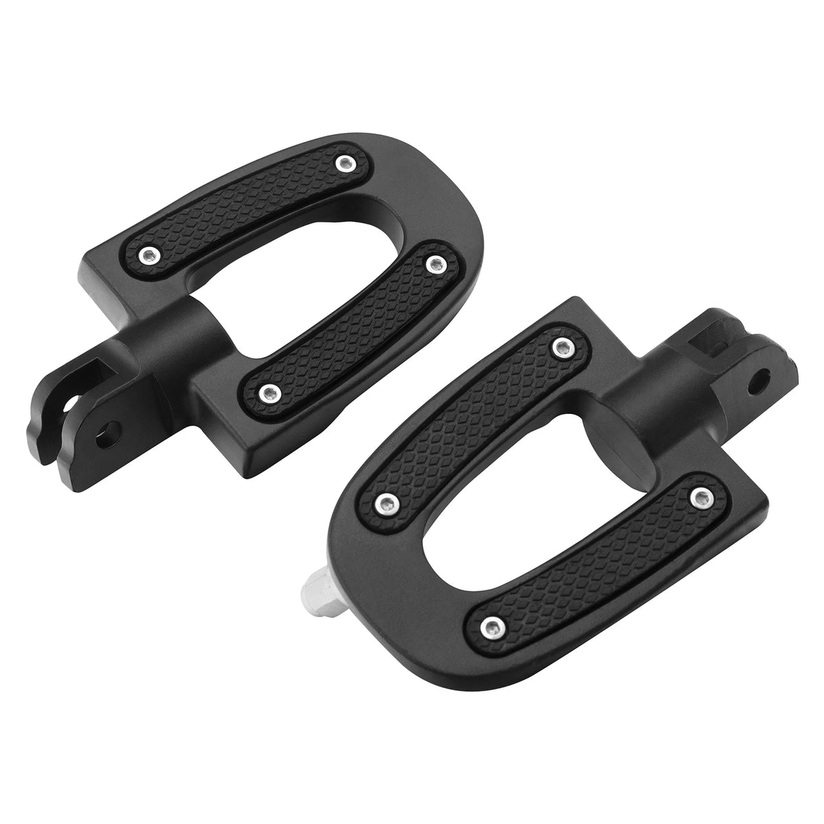 Matt Black Front Driver Pegs Footrest Fit For Harley Softail Low Rider 2018-2024