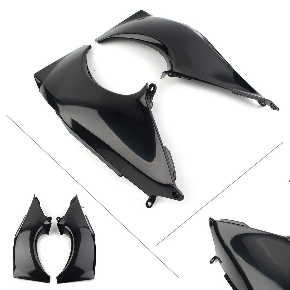 2x Glossy Left& Right Air Duct Tube Cover Fairing for Kawasaki ZX12R 2000 2001