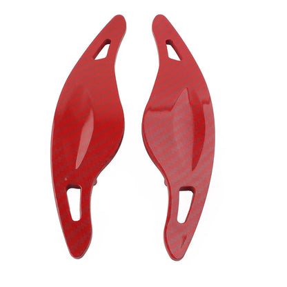 Steering Wheel Paddle Shifter Extension Red For BMW 3/5/6/7/8 Series X3 X4 X5