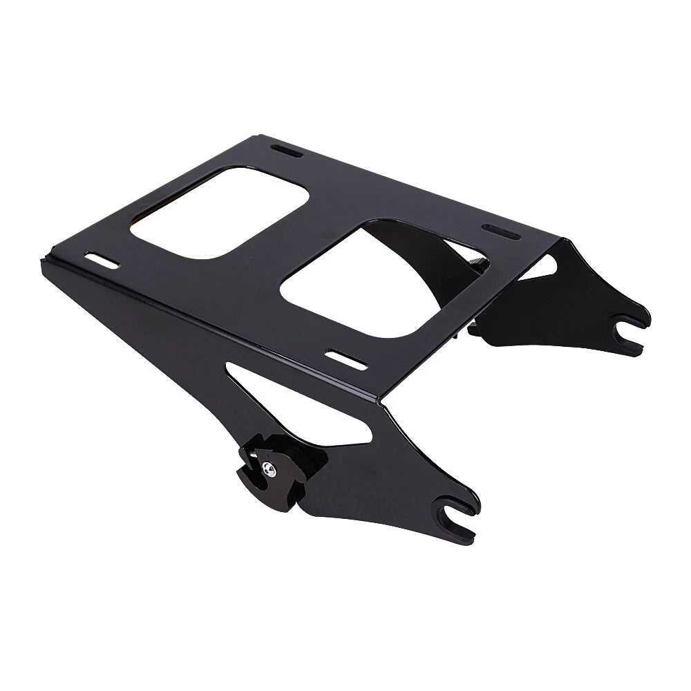 Detachable Two-up Tour Pack Pak Trunk Mount Rack Bracket For Harley Touring 14+