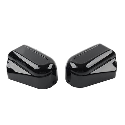 Bar Shield Rear Axle Covers Swingarm Cap For Harley Softail FLSTN 2008-up US