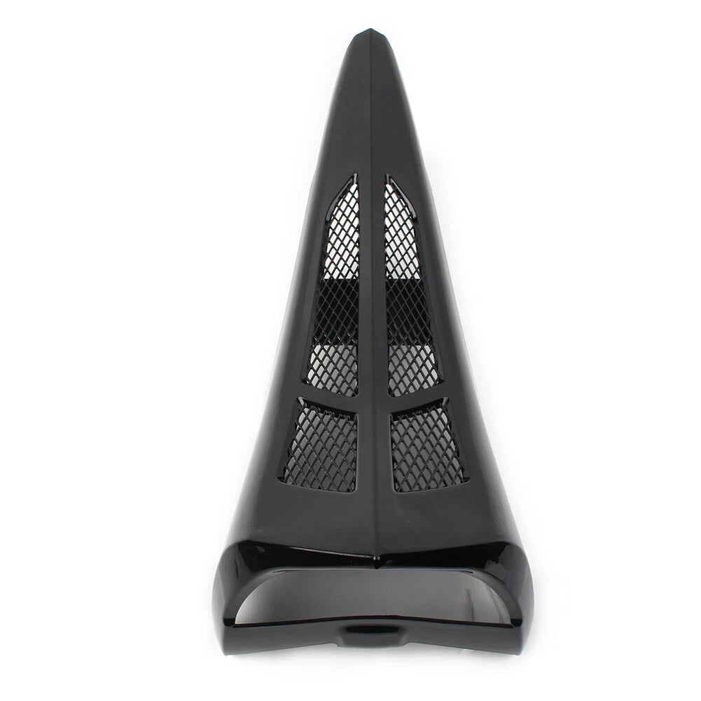 Tall Chin Spoiler Scoop Stretched For Harley Street Road Glide 2014+ Gloss Black