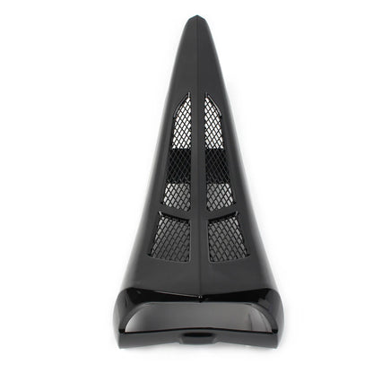 Tall Chin Spoiler Scoop Stretched For Harley Street Road Glide 2014+ Gloss Black