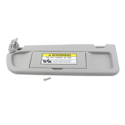 Left Side Sun Visor For Honda Civic EX LX Sedan SI Coupe 2006-2011 Gray Mirror