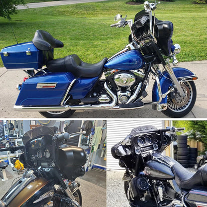 16" Rise Ape Hangers HandleBar For Harley Dresser Electra Street Glide