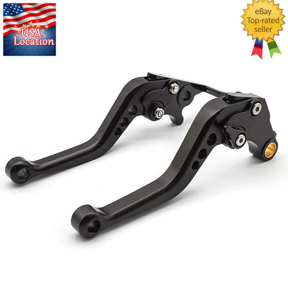 For Kawasaki NINJA 250R 2008-2012 2011 Brake Clutch Levers CNC Short Adjustable
