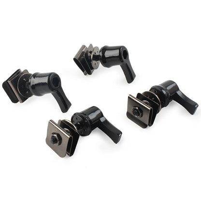 Saddlebag Lock Mounting Screw Kit Fit For Harley Touring Road Glide 93-23 Black