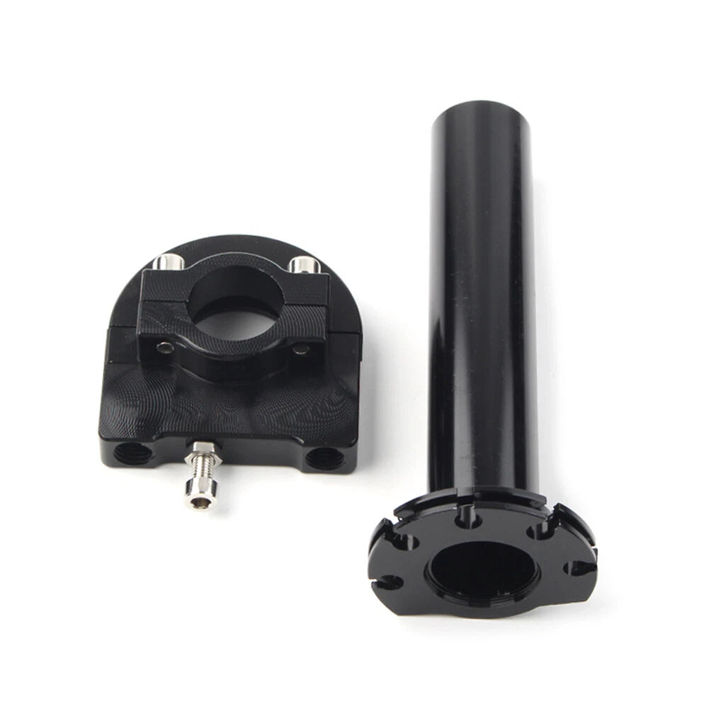 Throttle Tube 7/8" 22MM CNC Twist Handle Bar Accelerator Hand Grips Universal US