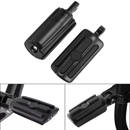 Foot Pegs Rest Male Mount Fit For Harley Touring Electra Street Road Glide Black
