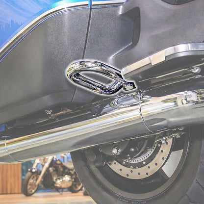 Pair Rear Saddlebag Crash Guard Bar Fit For Honda GOLDWING GL1800 2001-2017 06