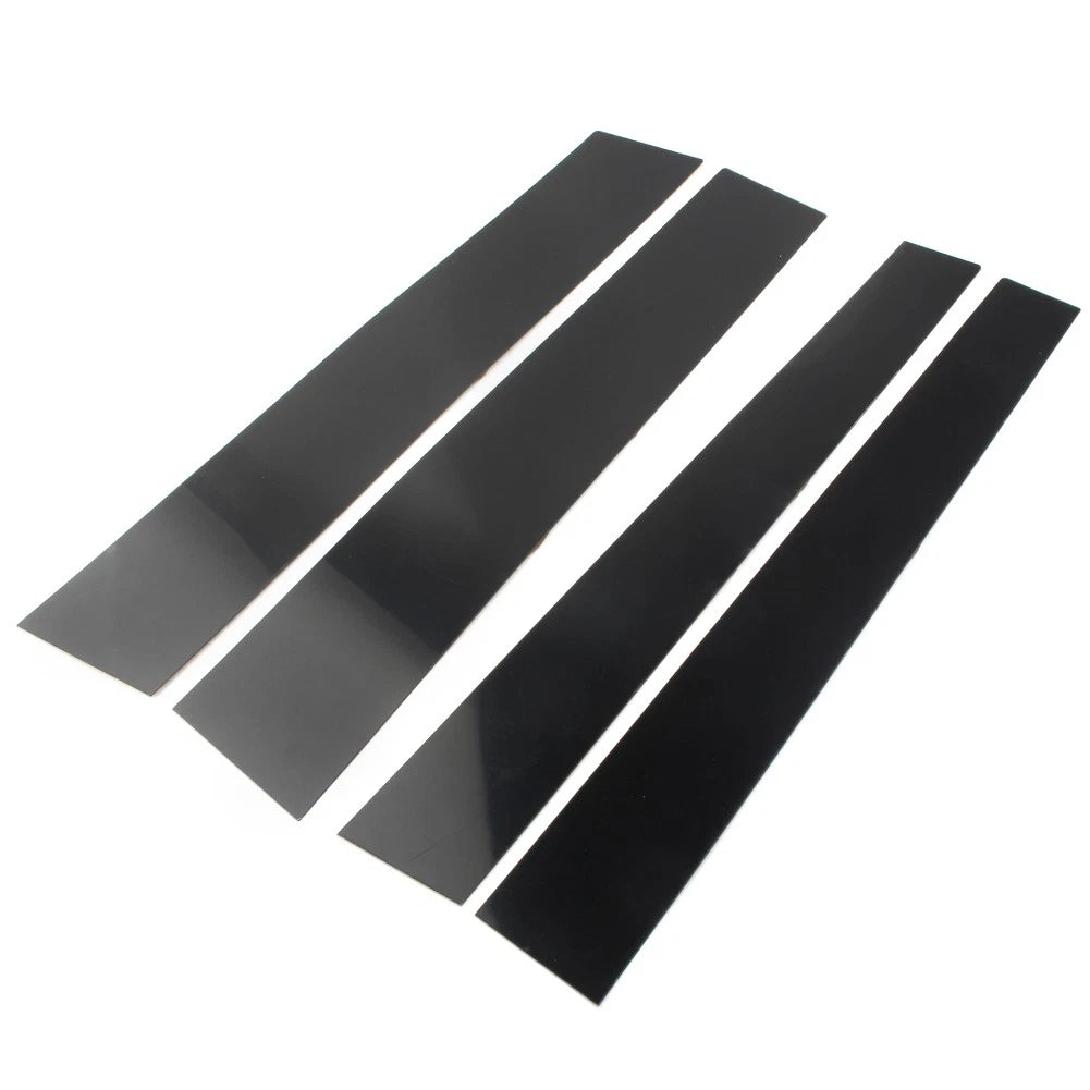 Pillar Posts Door Trim Covers FIT FOR TOYOTA Tundra 2007-2020 Black(4pcs/Set)