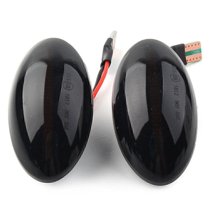 LED Sequential Dynamic Side Marker Turn Signal Light Fit Mini Cooper R50 R52 R53