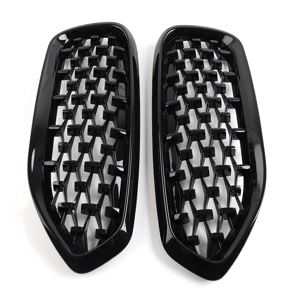 Meteor Style Front Bumper Center Kidney Grille Grill Fit BMW Z4 G29 20I 30I M40I