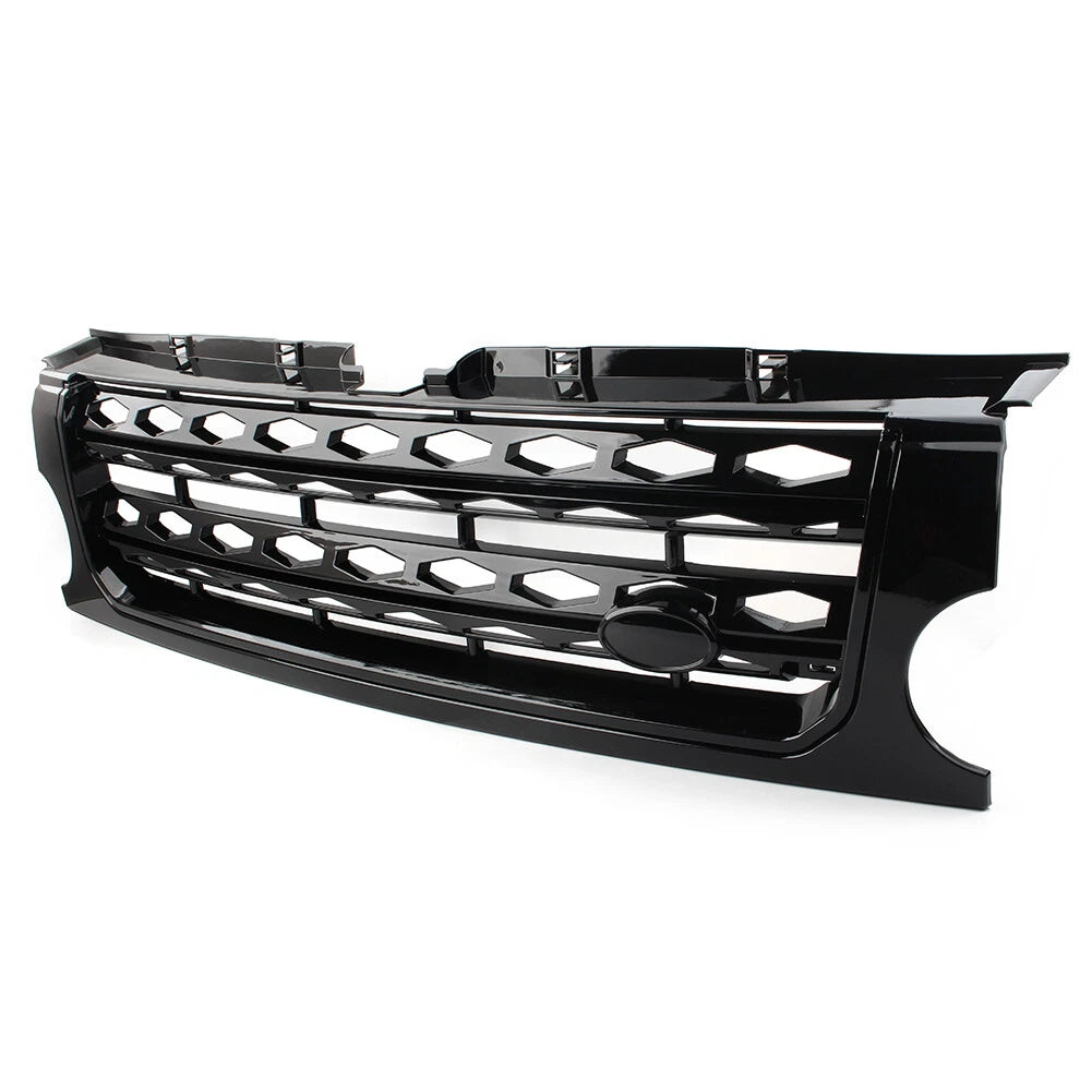Front Grille Bumper Mesh For Land Rover Discovery LR3 2005-2009 All Black