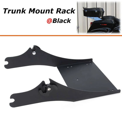 Detachable Tour Pack Pak Luggage Rack Trunk Bracket For Harley Touring 1997-2008