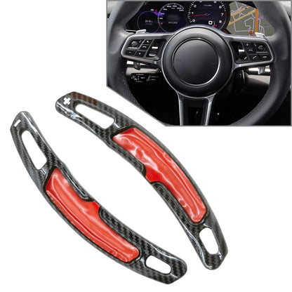 2 Pcs Steering Wheel Shift Paddle Shifter Extension For Porsche Panamera Macan