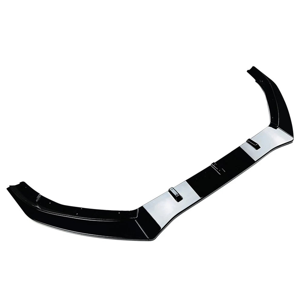 Front Bumper Spoiler Splitter Lip For Ford Focus RS MK3 2015-2018  Glossy Black