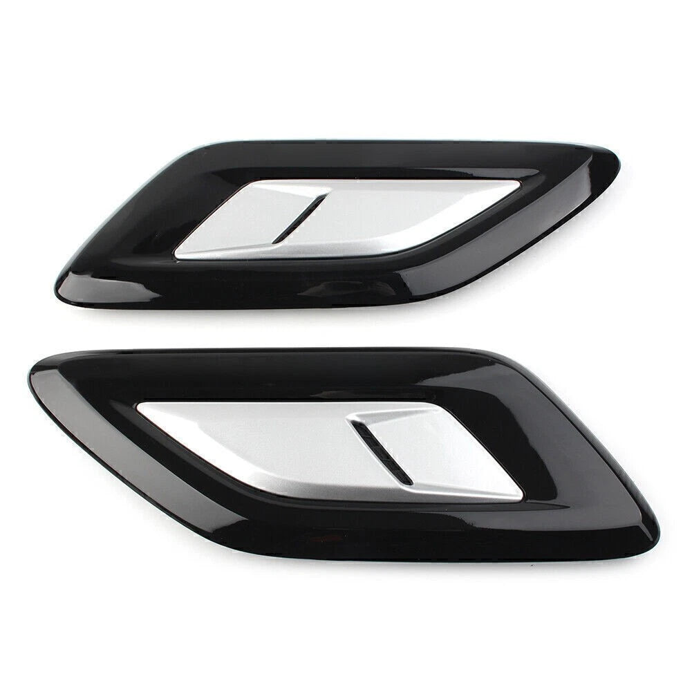2x Front Hood Air Inlet Vent Grille Cover Trim For Land Rover Range Rover Sport