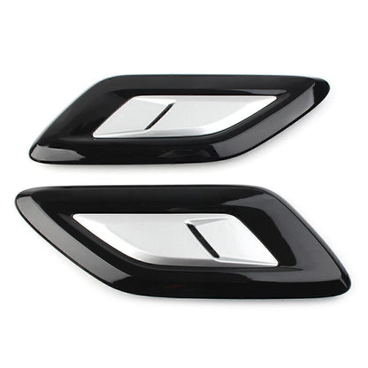 2x Front Hood Air Inlet Vent Grille Cover Trim For Land Rover Range Rover Sport