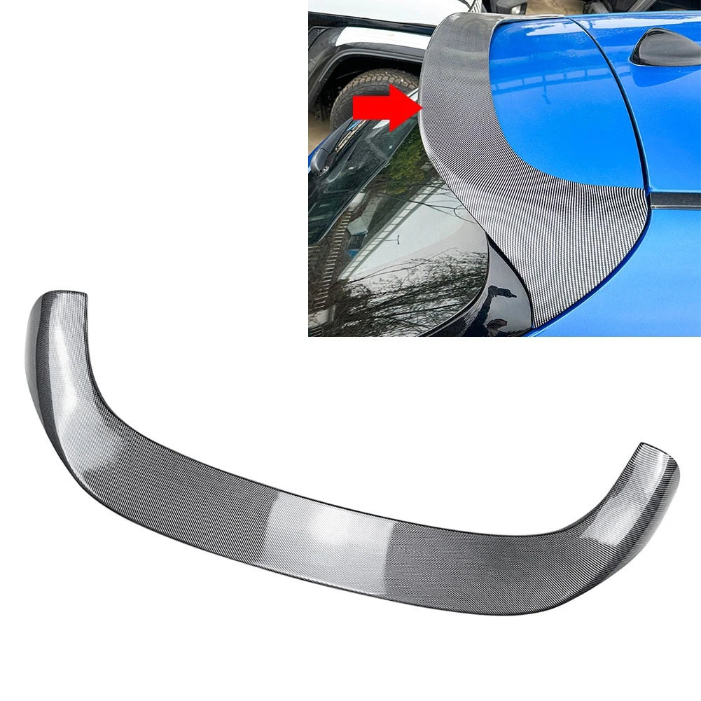 Carbon Fiber Look Rear Trunk Roof Spoiler Wing For Alfa Romeo Tonale 2023+