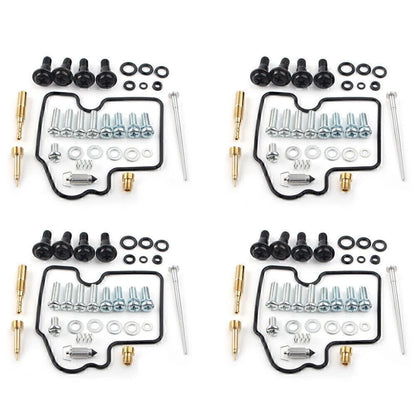 4Sets Carburetor Repair Kits Rebuild Kit For Kawasaki ZX900 Ninja ZX9R 2000-2001