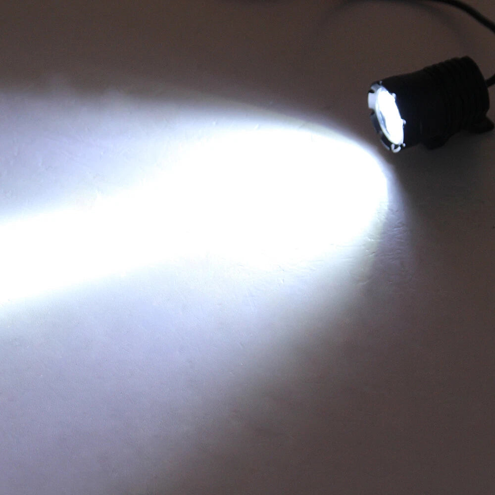 Motorcycle Headlight Spot Light Fog Lamp Waterproof 4LED White