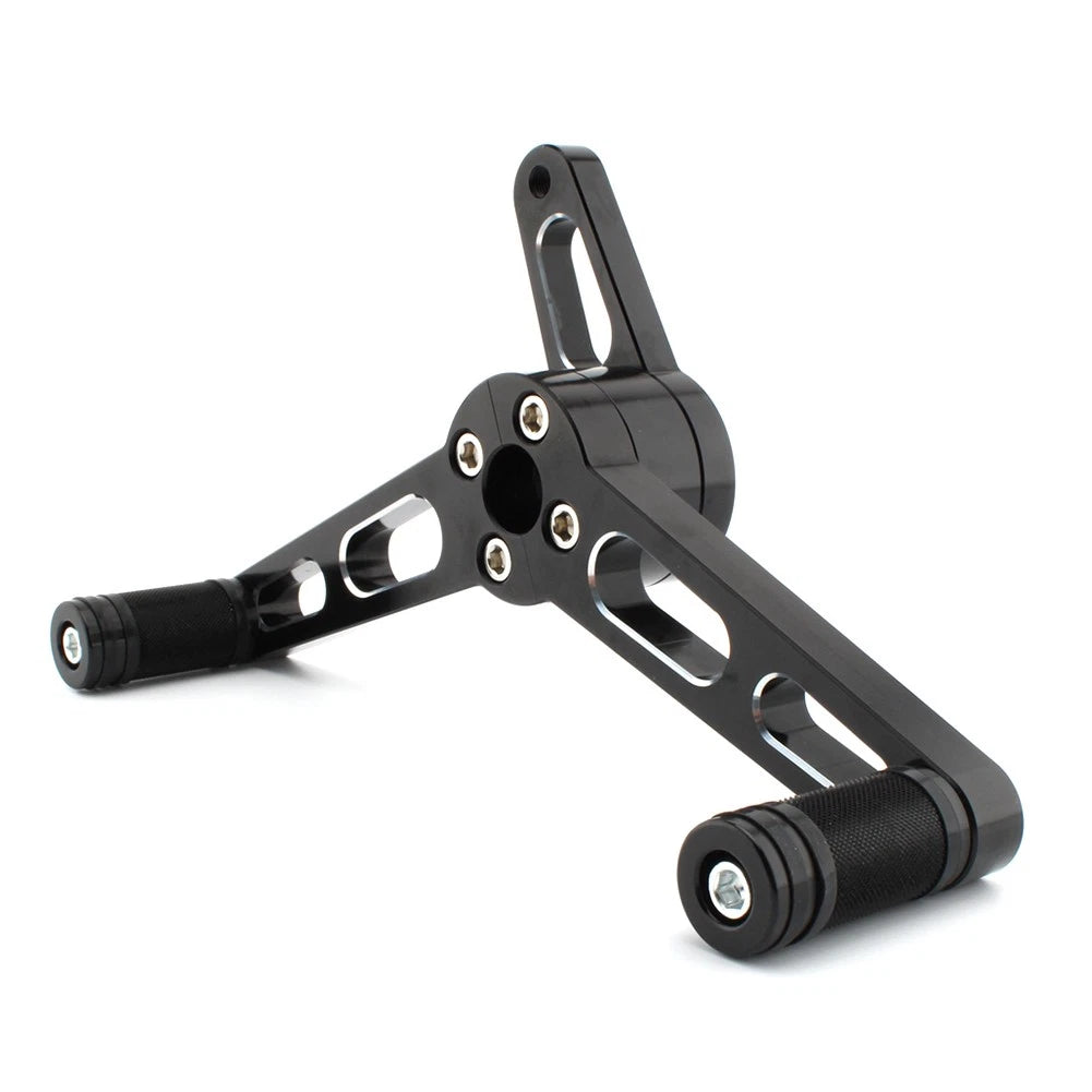 Front Foot Pegs Heel Toe Shifter Lever For Harley Sportster XL883 1200 Iron883 E