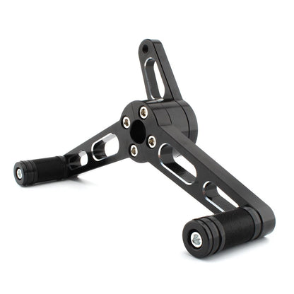 Front Foot Pegs Heel Toe Shifter Lever For Harley Sportster XL883 1200 Iron883 E