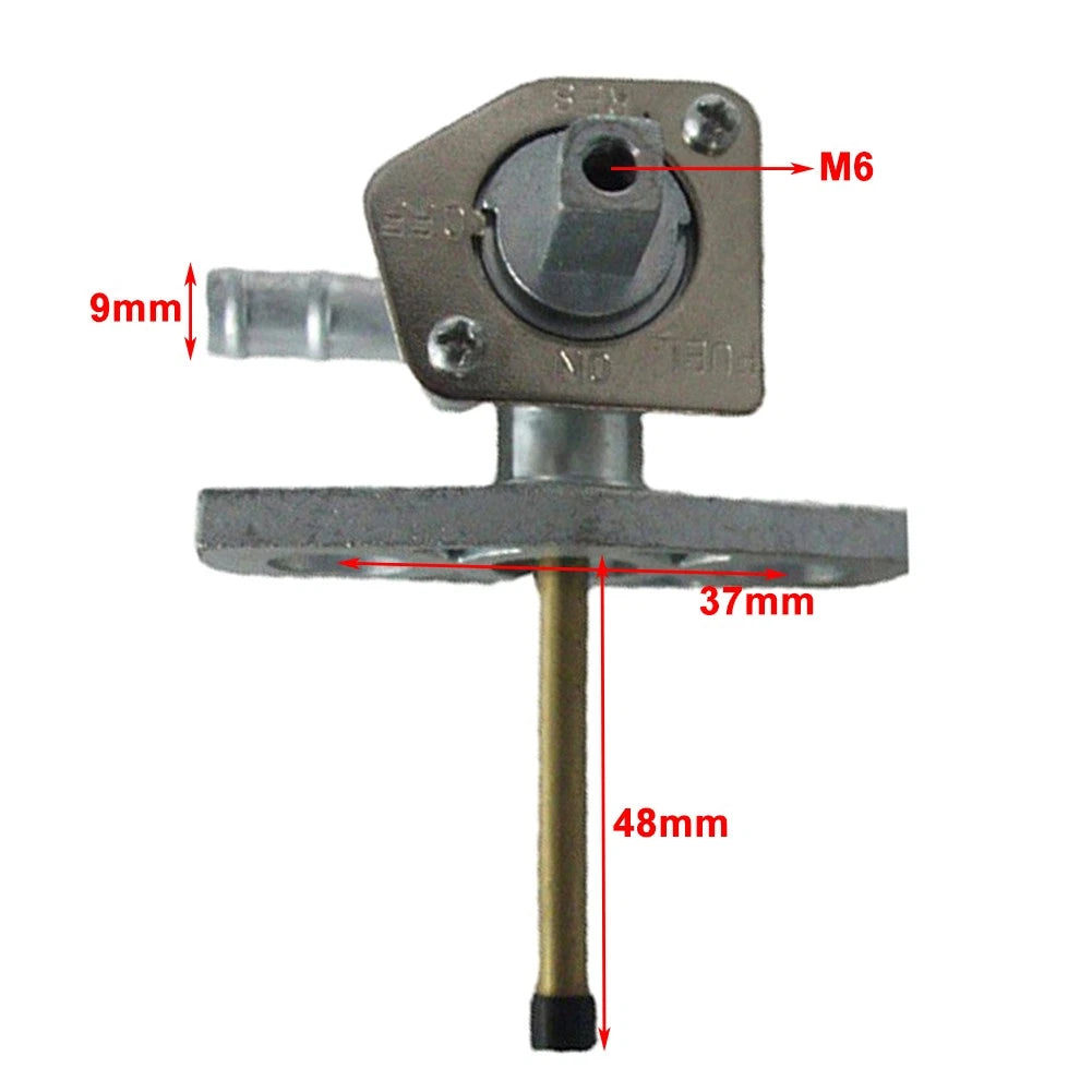 Tank Switch Fuel Tank Petcock Valve Fuel Line Fit Honda TRX450 4x4 Fiteman 500