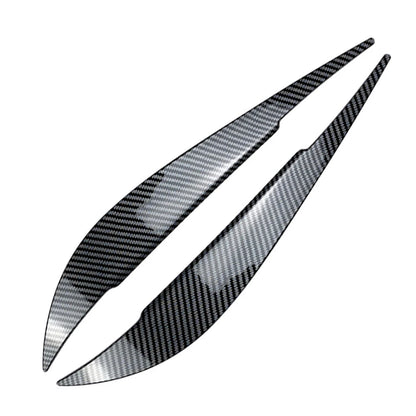 Front Headlight Eyebrow Trim For BMW 4 Series F32 F33 F36 2012-2020 Carbon Fiber