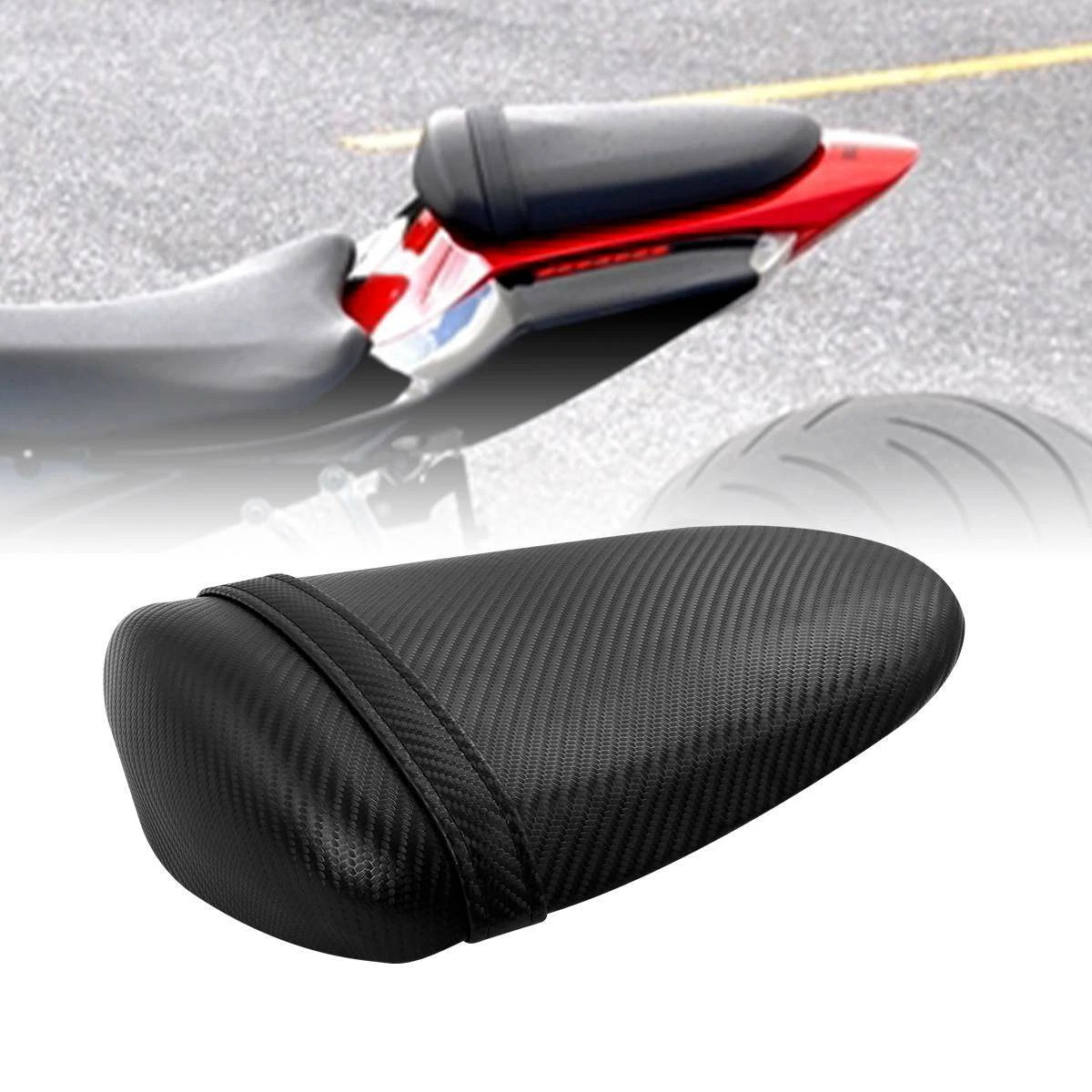Rear Pillion Cushion Passenger Seat Fit For Suzuki GSXR1000 GSX R1000 05-06 US