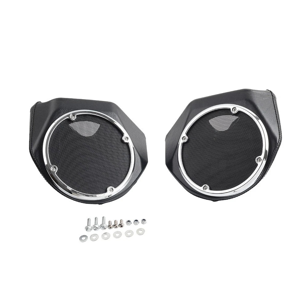 Rear Trunk 6.5'' Speaker Pods For Harley Road King Street Glide FLHX FLHXS 14-23