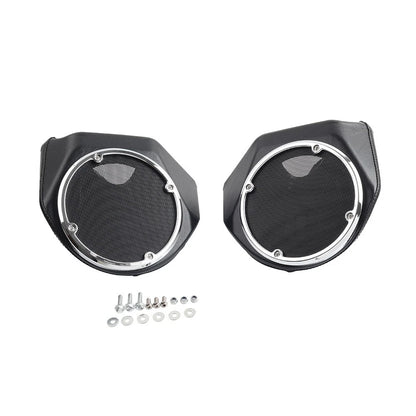 Rear Trunk 6.5'' Speaker Pods For Harley Road King Street Glide FLHX FLHXS 14-23