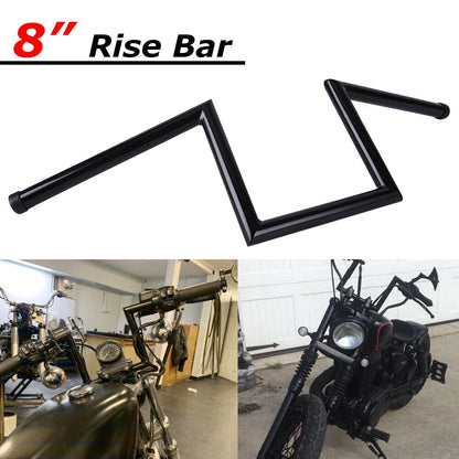 8" Rise Ape Hangers 1" Handlebars For Harley Sportster XL 1200 883 Softail Dyna