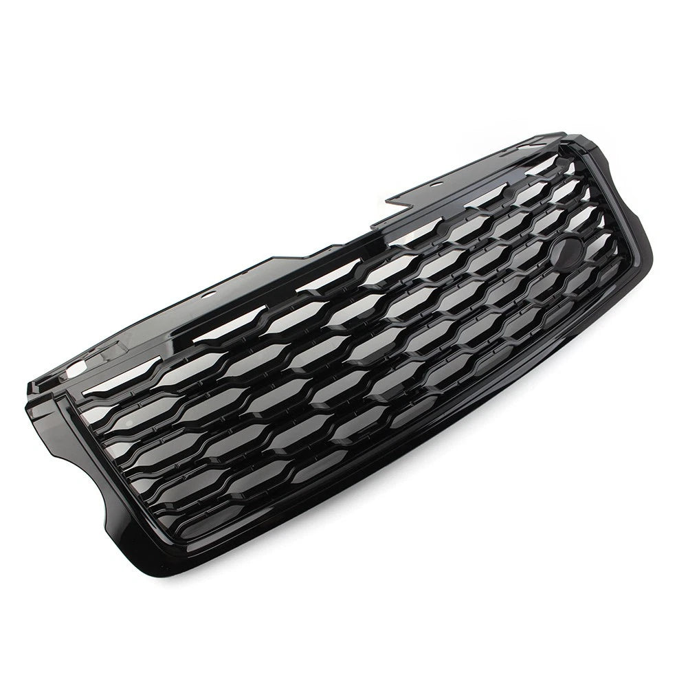 Front Bumper Upper Mesh Grille Black For Land Rover Range Rover Vogue L405 13-17