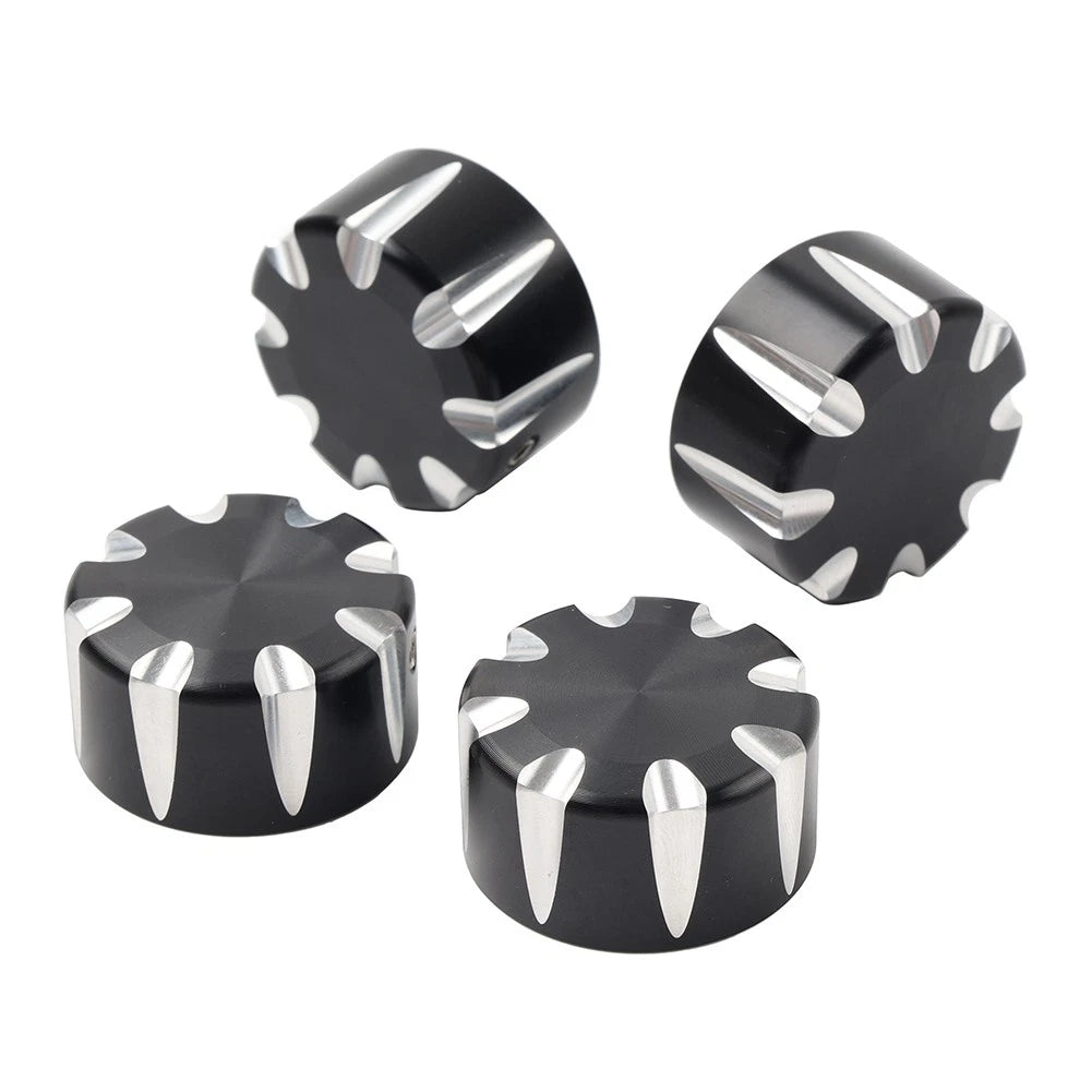 4X Rear Shock Absorber Mounting Cap Suspension Nut Cover For Indian Scout 20-23