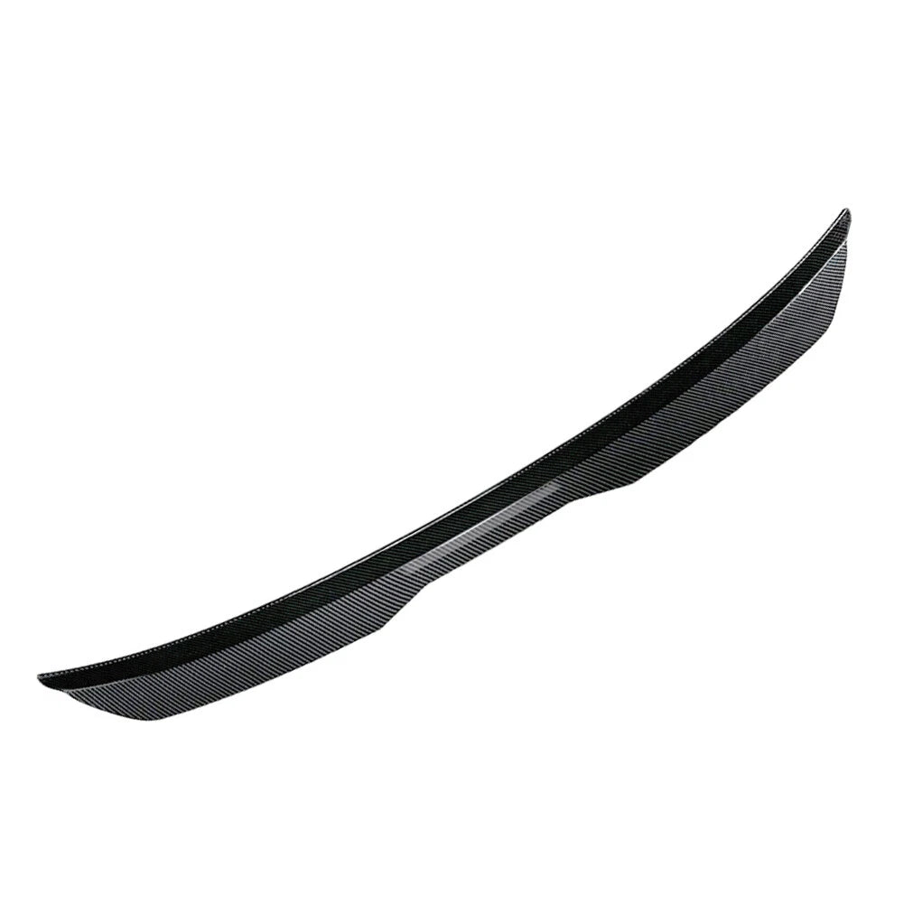 For Hatchback SUV MPV Universal Car Rear Roof Lip Spoiler Tail Wing Carbon Fiber